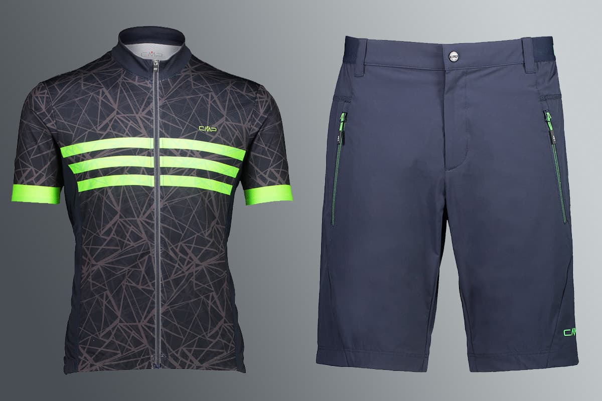 CMP abbigliamento tecnico da bici pantalone maglia