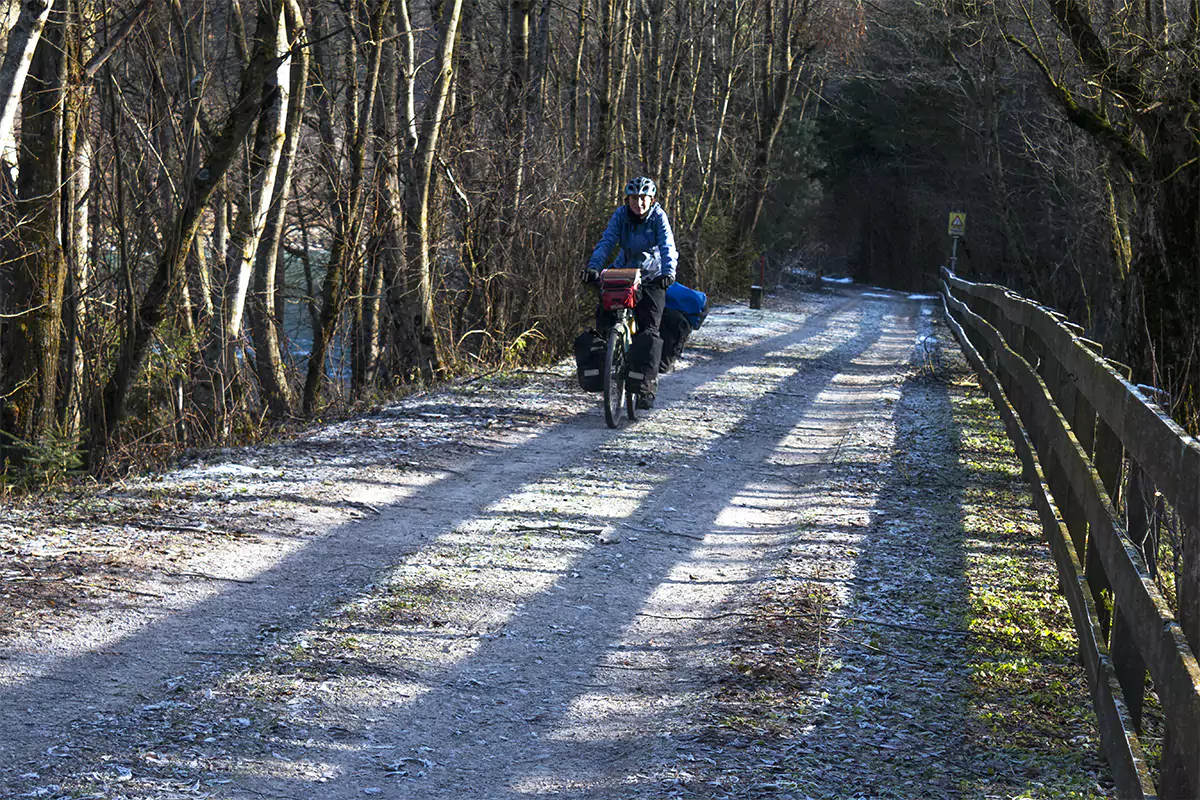 cicloturismo in austria strada secondaria