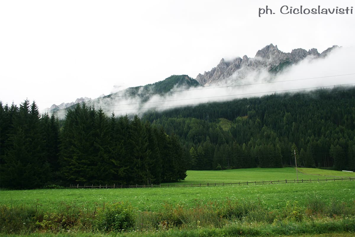 Ciclabile della Drava cime
