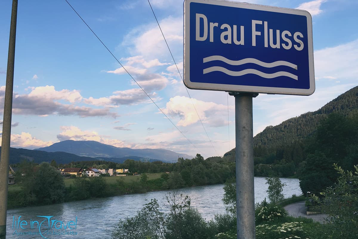 Ciclabile della Drava drau fluss spittal