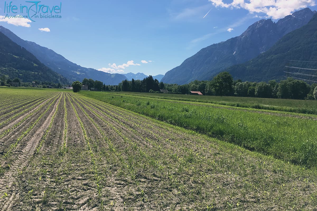 Ciclabile della Drava paesaggio carinzia