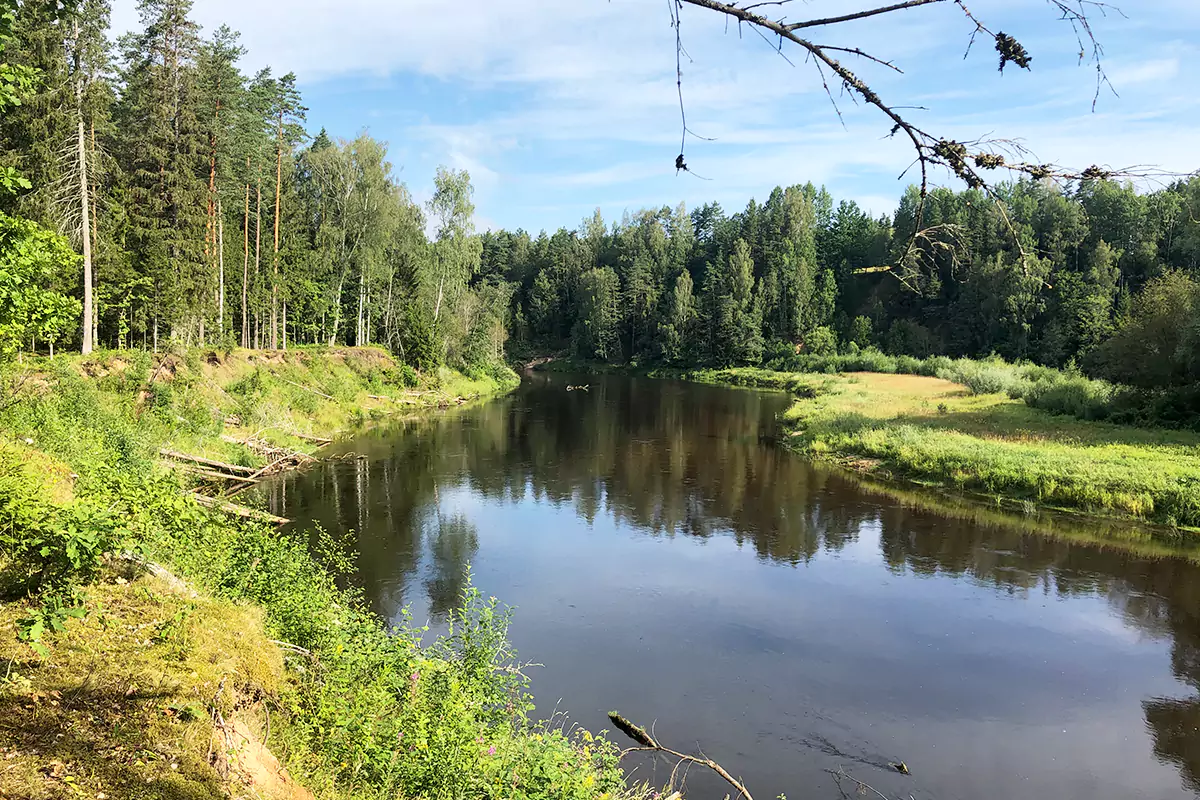 Eurovelo 10 in bici Gauja