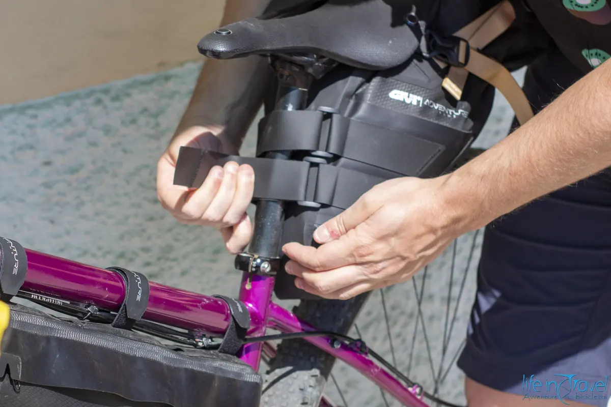 allaccio saddle 3 Borse Bikepacking Givi Bike