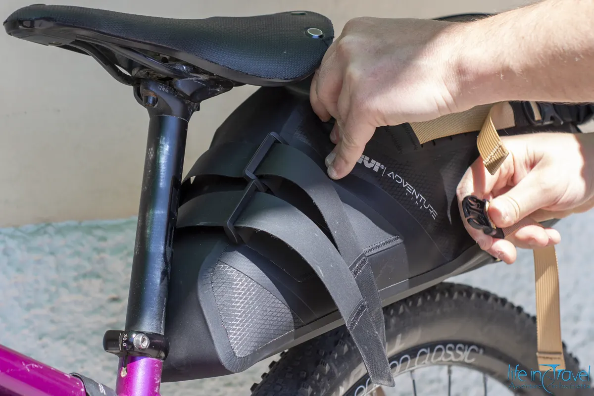 allaccio saddle Borse Bikepacking Givi Bike