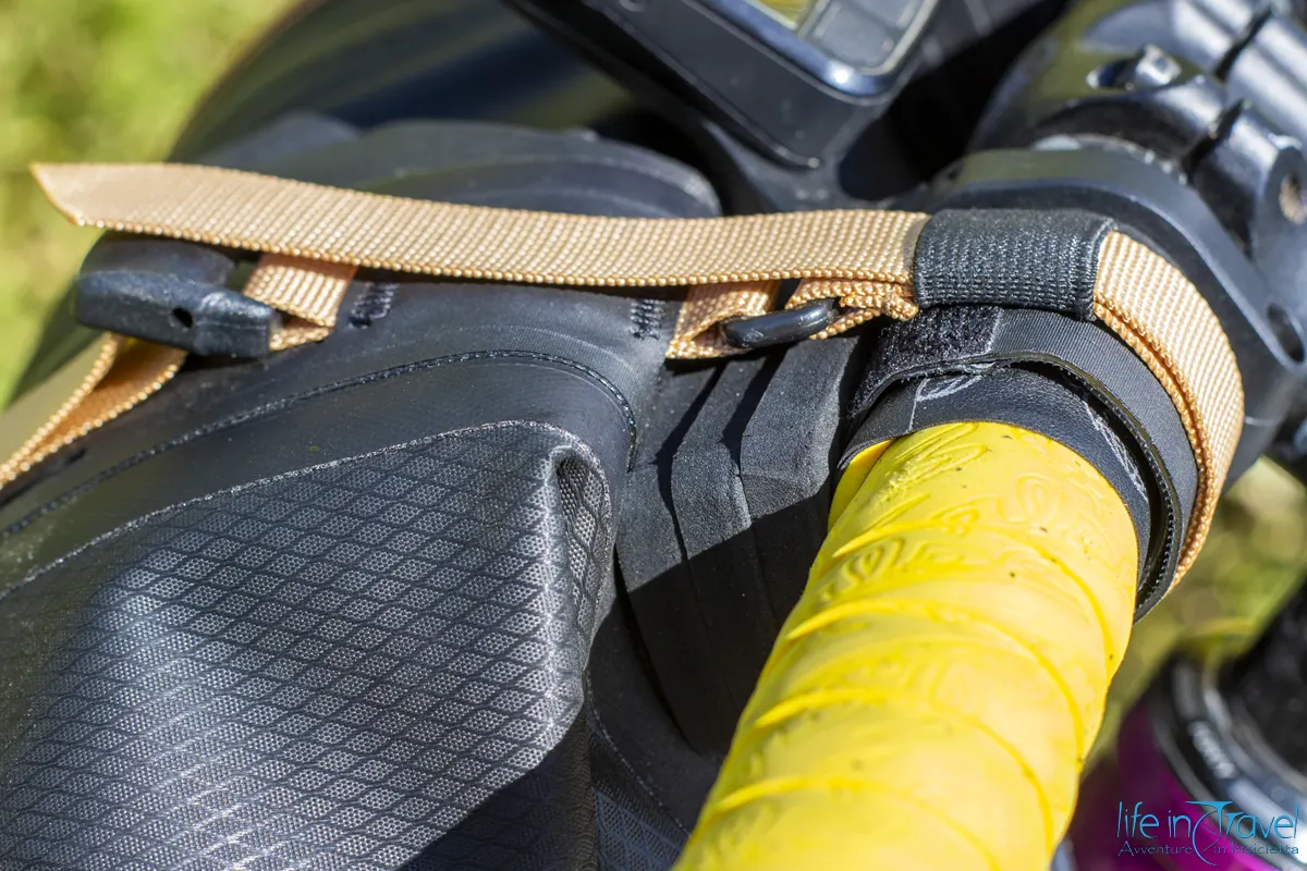 dettaglio handlebar 3 Borse Bikepacking Givi Bike
