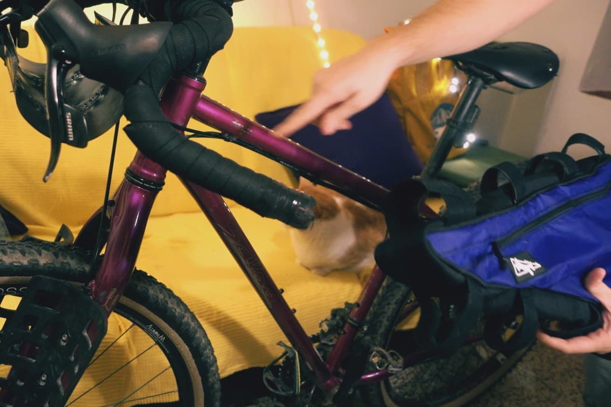 Borsa telaio bikepacking dito