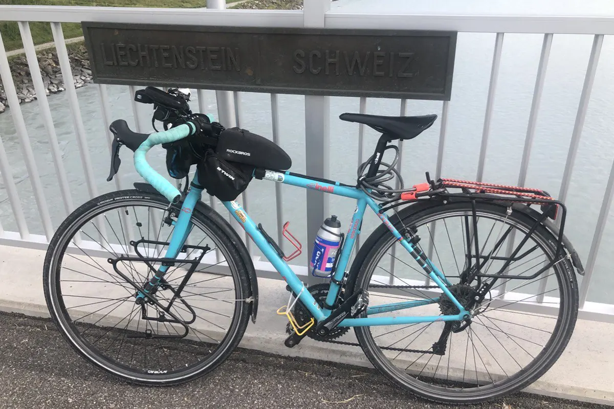 Svizzera in bici Liechtenstein