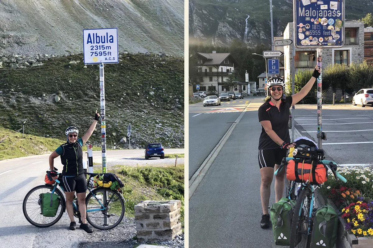 Svizzera in bici passi