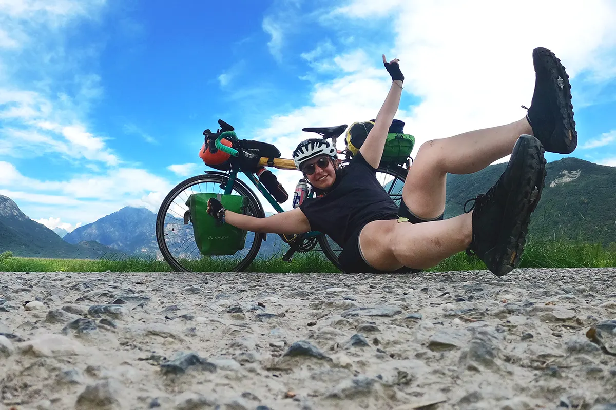 Svizzera in bici sdraiata