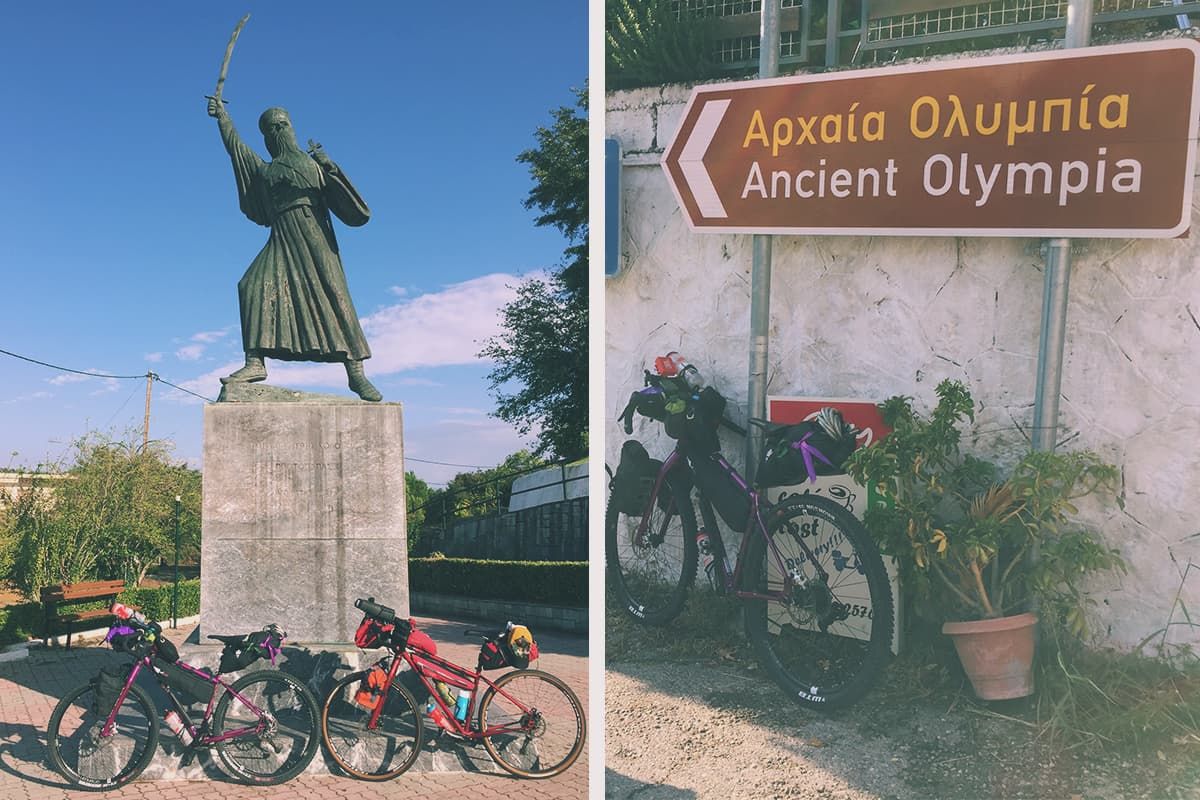 Peloponneso in bicicletta 9olimpia