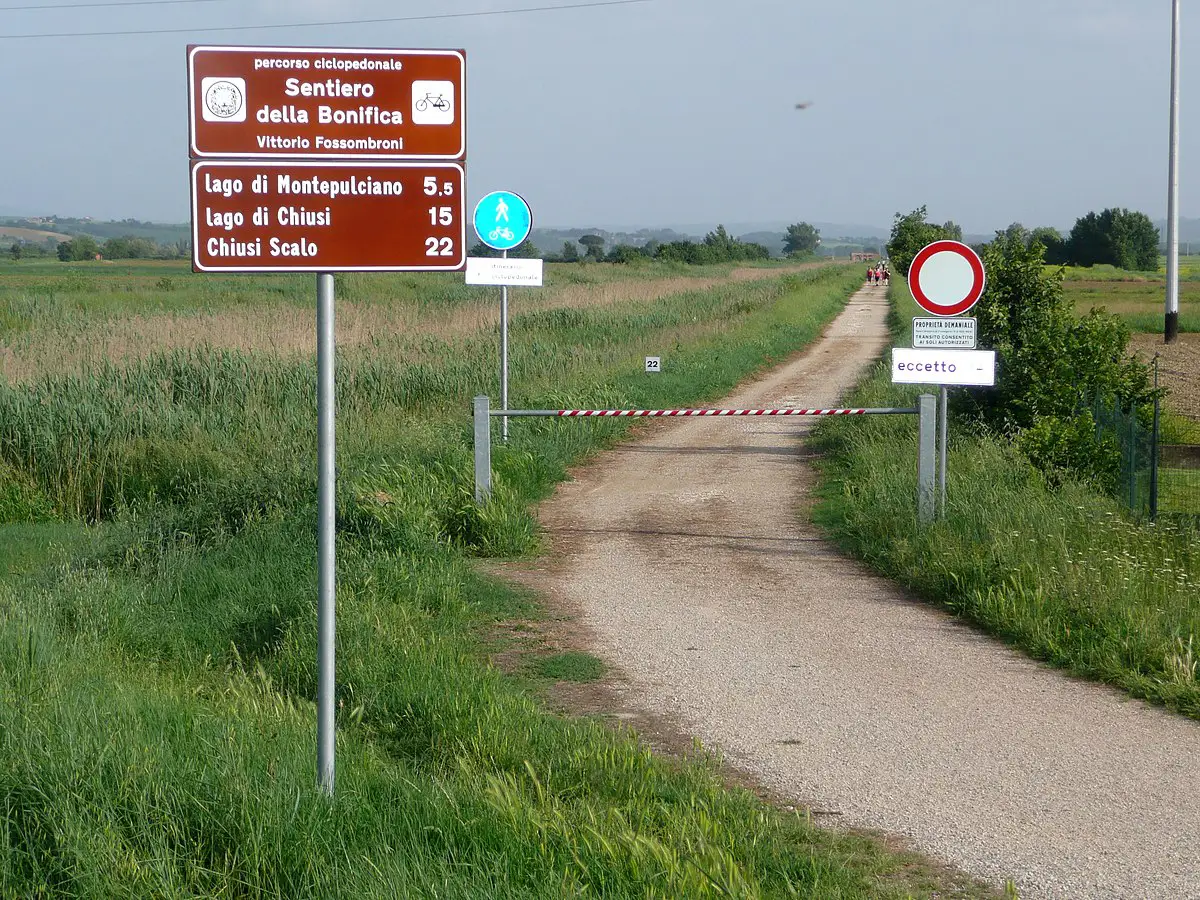 piste ciclabili in Italia Sentiero della Bonifica