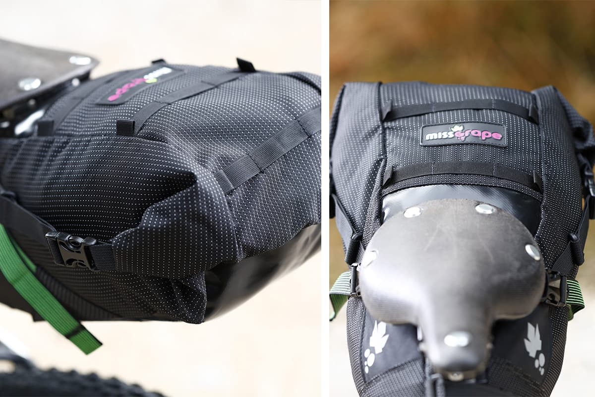 Borse sottosella bici 12 MISS GRAPE