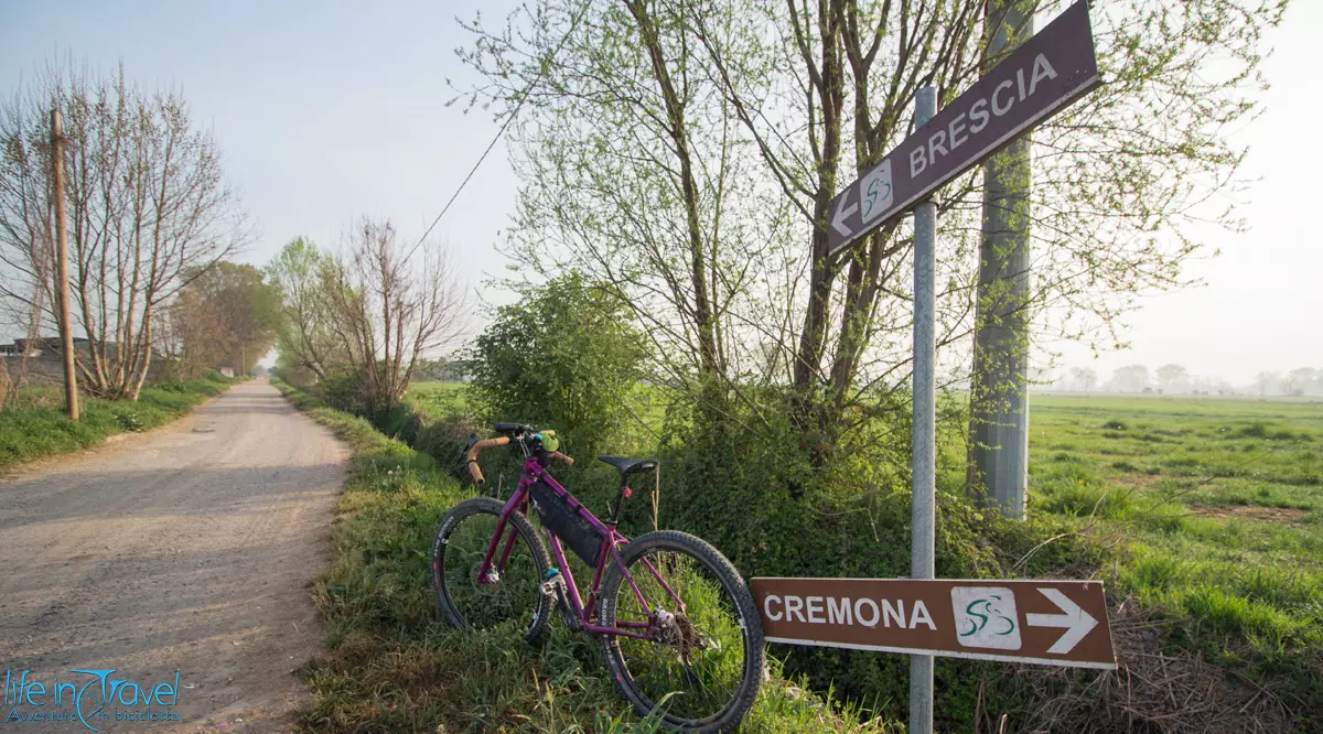 Ciclabile Brescia Cremona Cremona Brescia a Cadignano