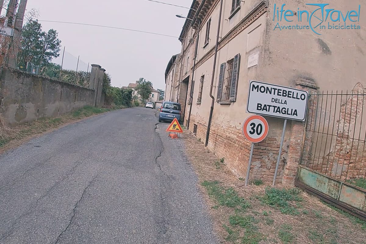 oltrepo pavese in bicicletta ARRIVO MONTEBELLO