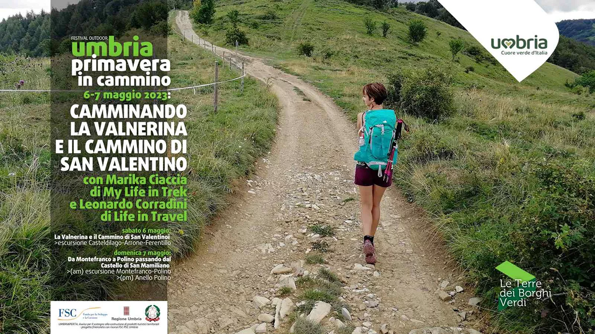 umbria primavera in cammino quinto week end my life in trek