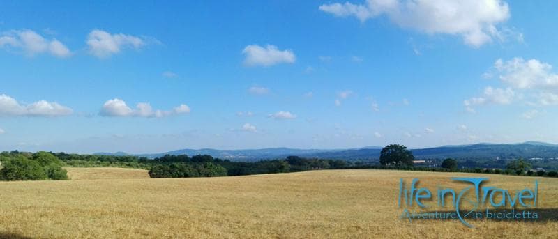 panoramica sulle colline