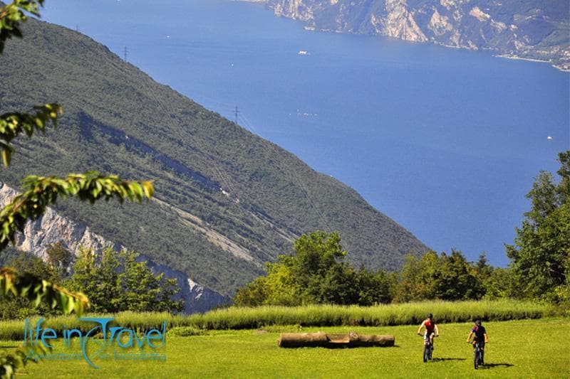 vista spettacolare del lago