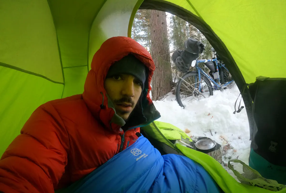 murgia capo nord bici inverno
