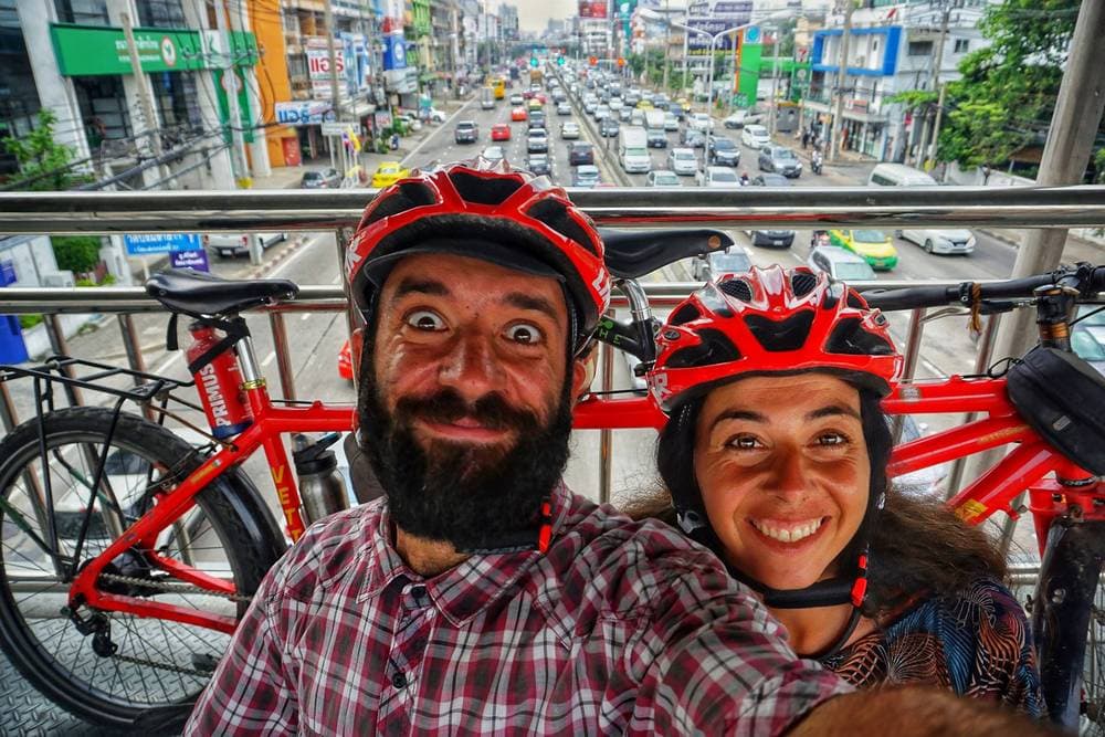 godimundi giro del mondo in tandem