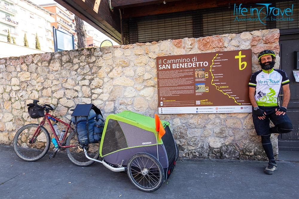 cammino di san benedetto in bici