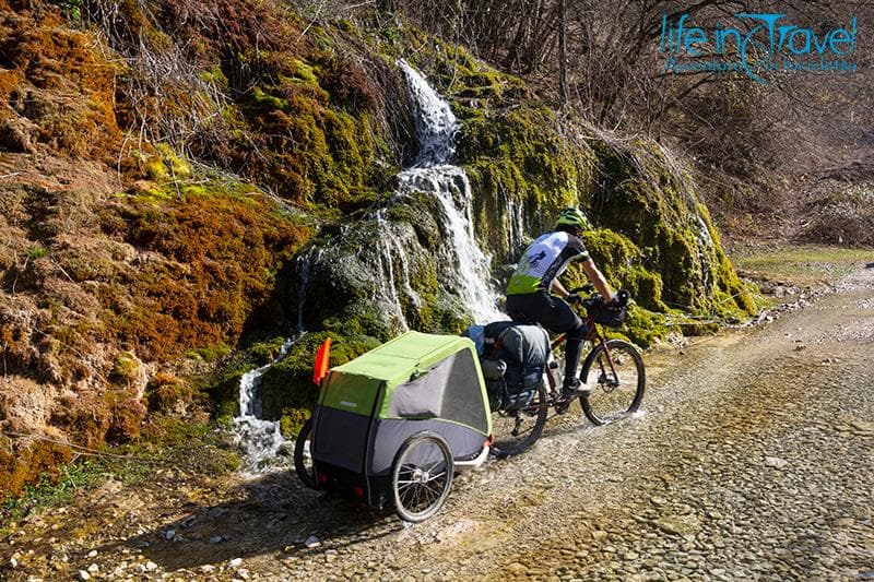 valle aniene in bici