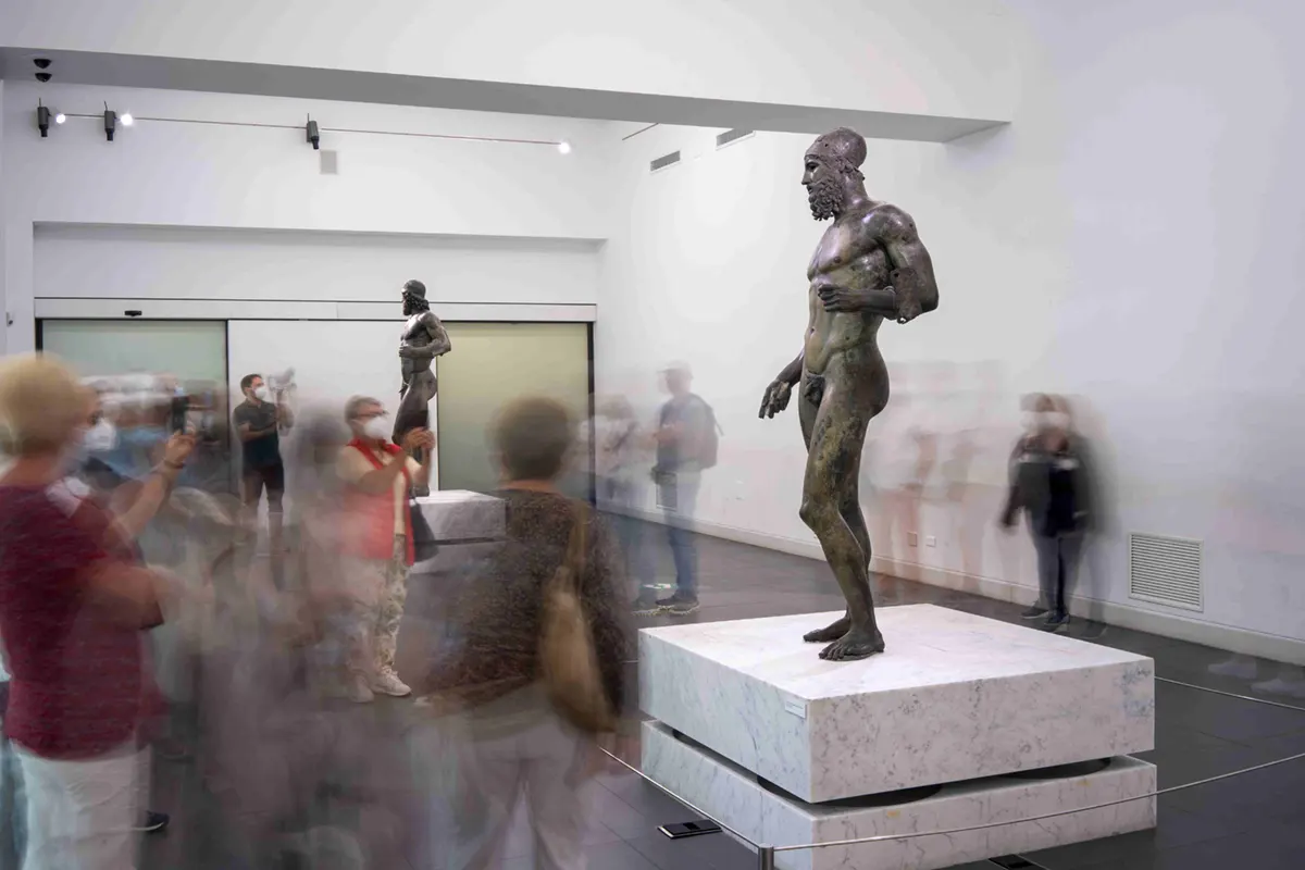 Bronzi Riace museo Reggio FedericoNeri2