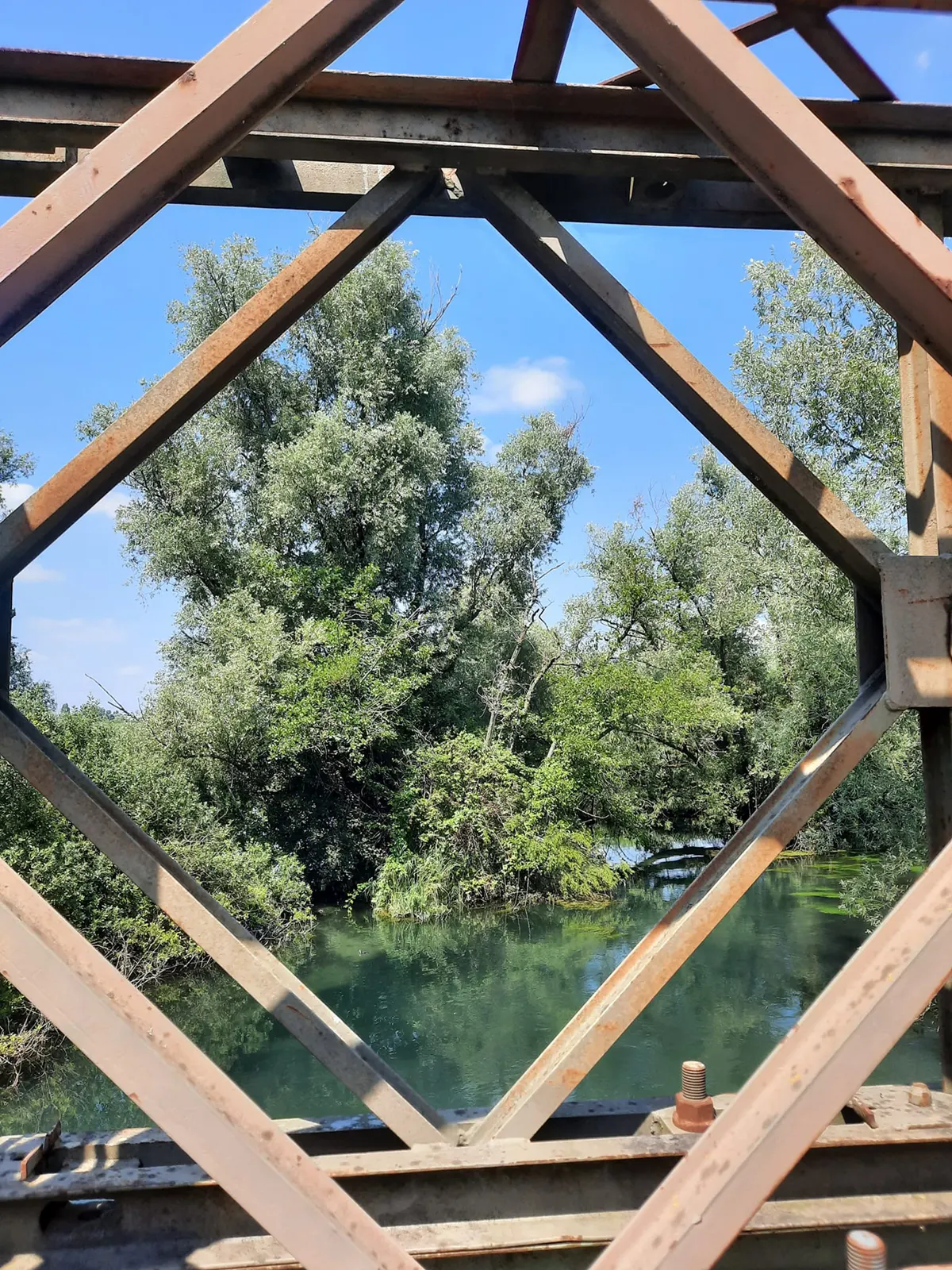 Treviso Ostiglia ponte in ferro
