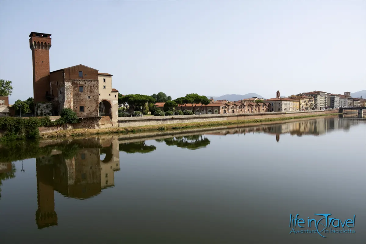 ciclopista del trammino pisa lungarno