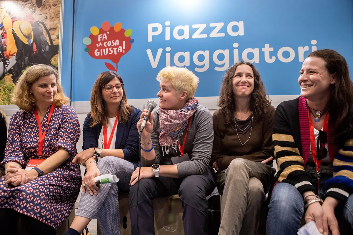 Fa la cosa giusta piazza viaggiatori Camilla Cerea