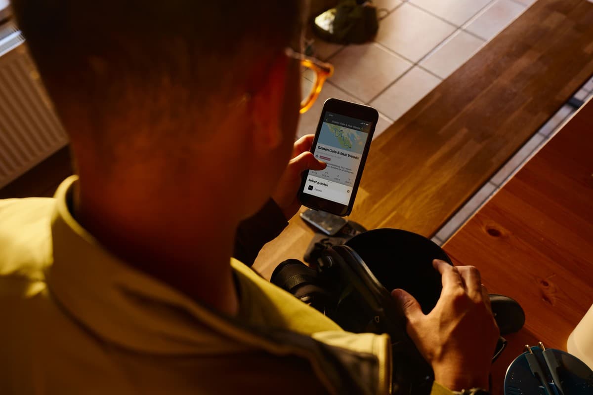 komoot invia a dispositivo01