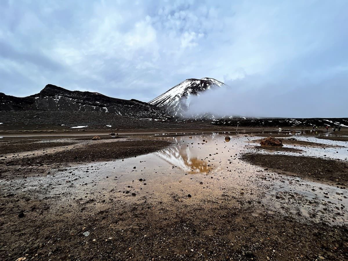 IL vulcano Ngauruhoe Tongariro Narional Park