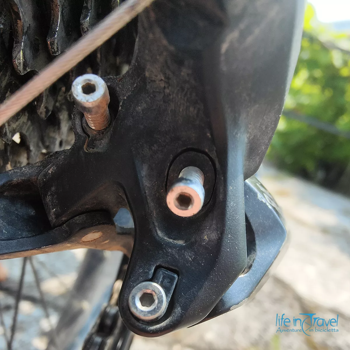 regolare cambio della bicicletta
