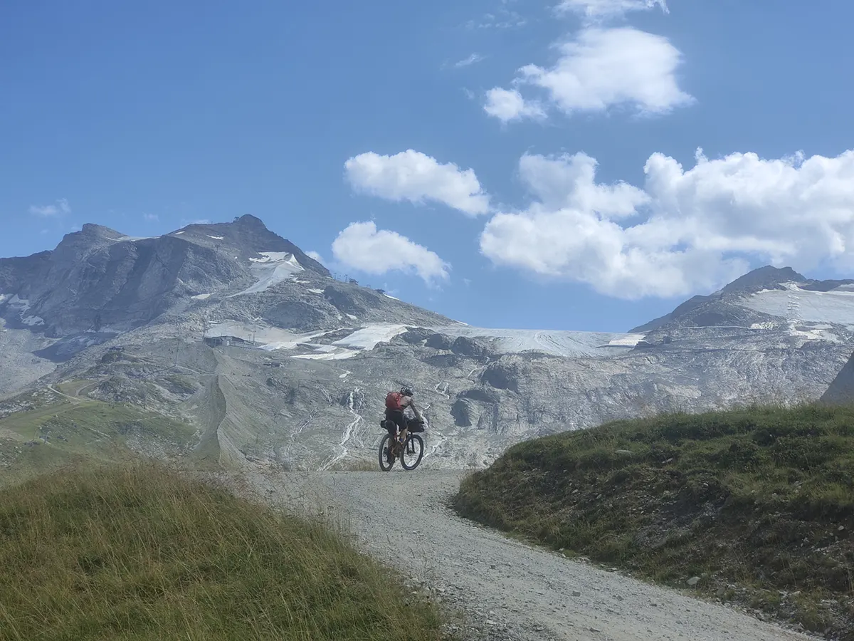ultimi chilometri verso tuxer joch