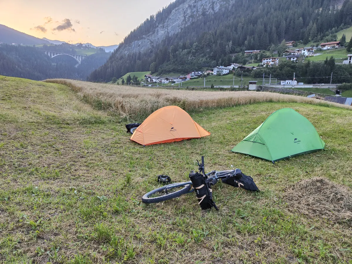 tende bikepacking