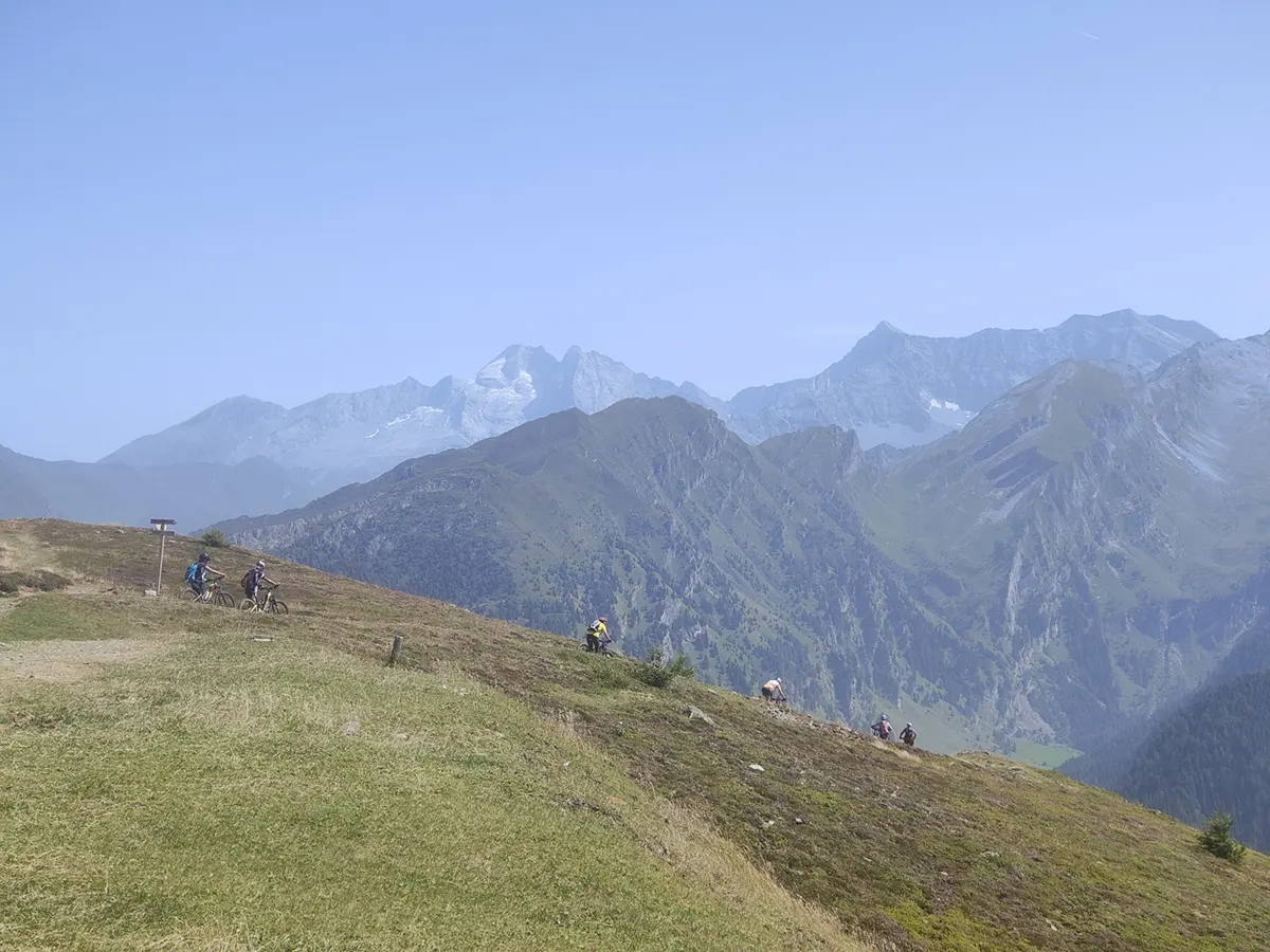 panorama monte sella tuxer alps