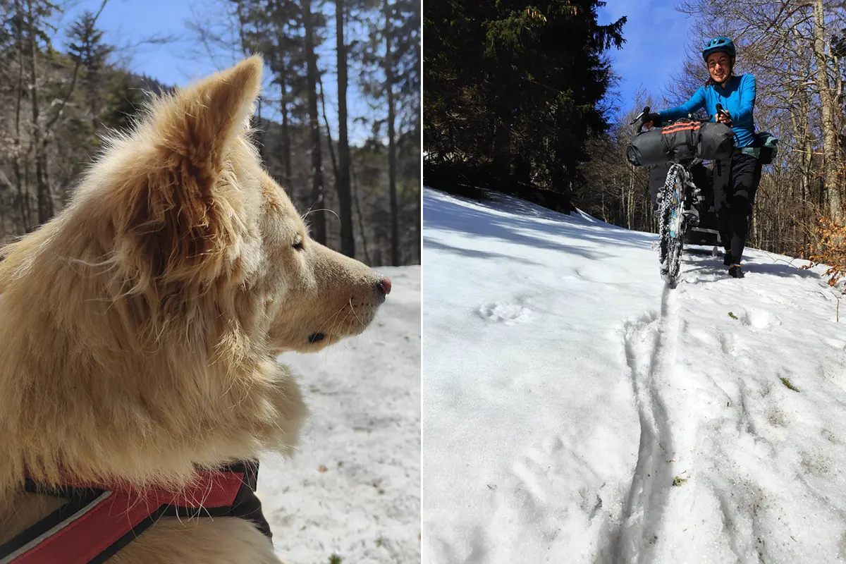 velebit snow hike a bike