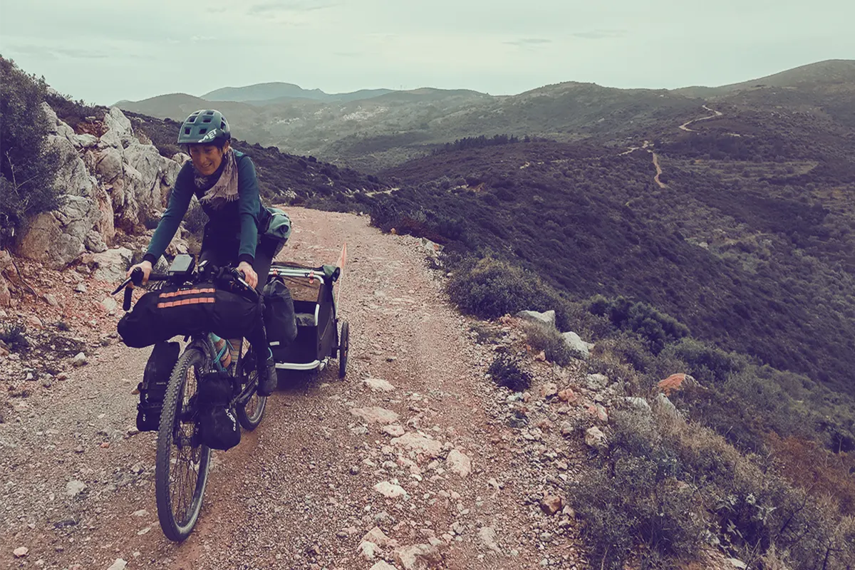 penisola malea in bicicletta