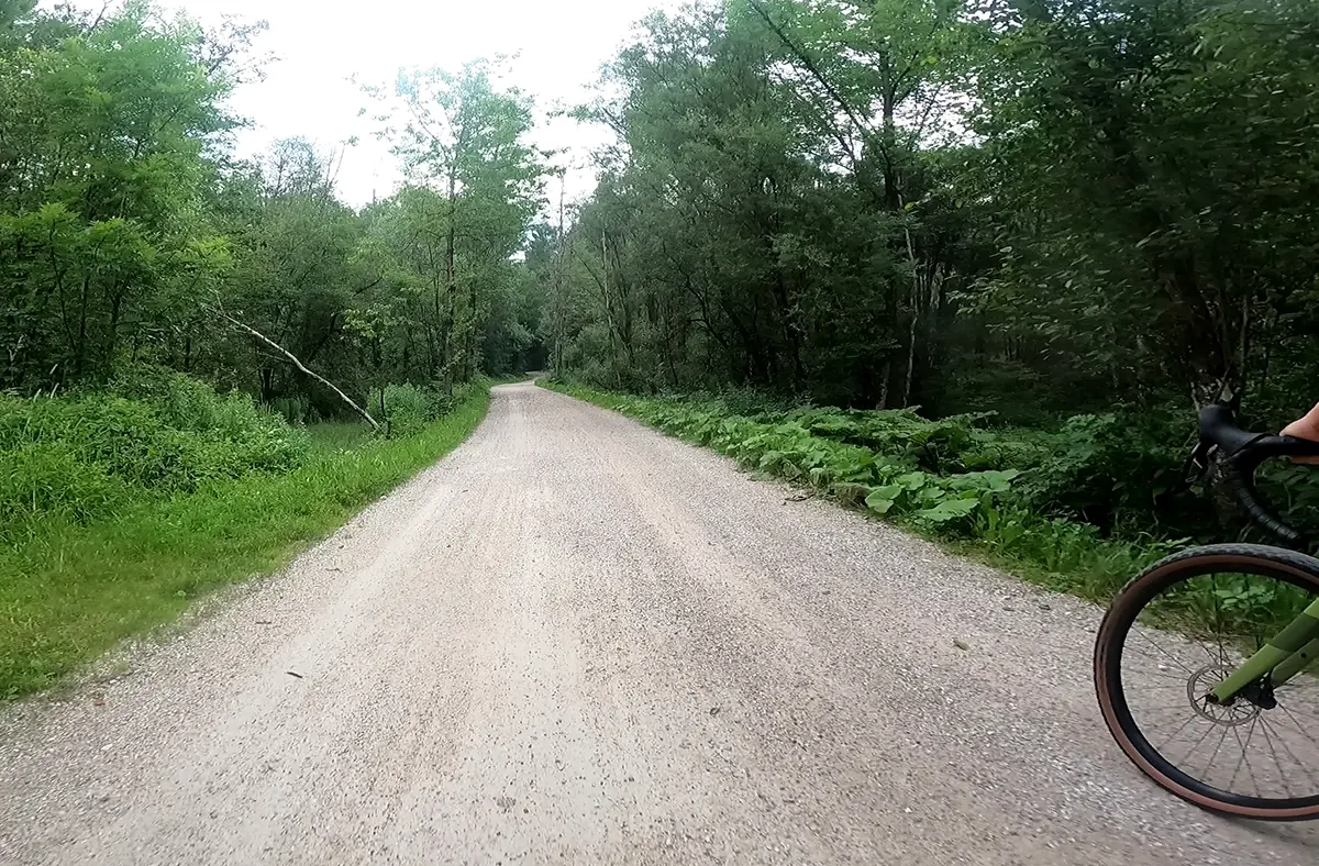 percorso gravel pratopiazza ciclabile