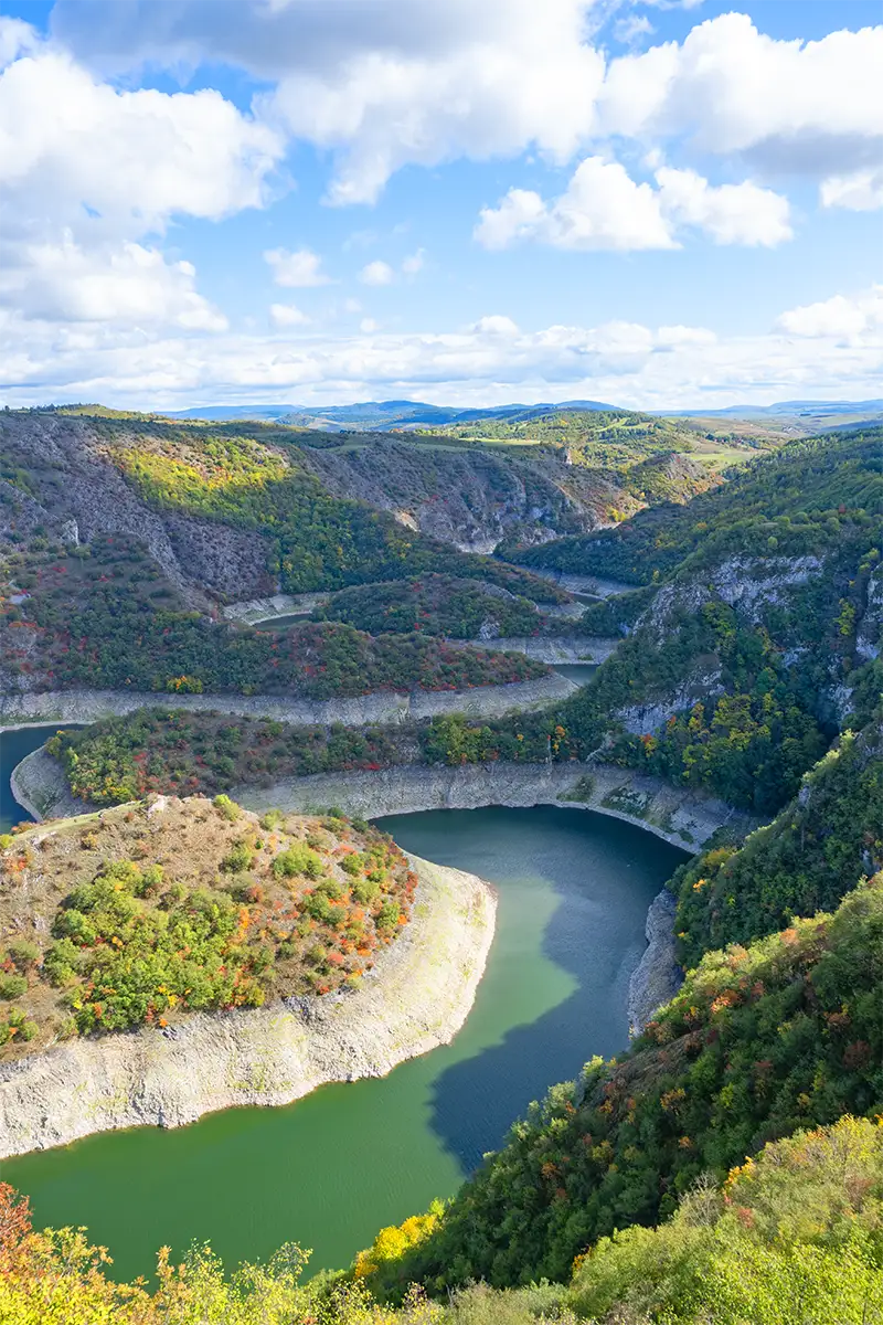 fiume uvec panorama
