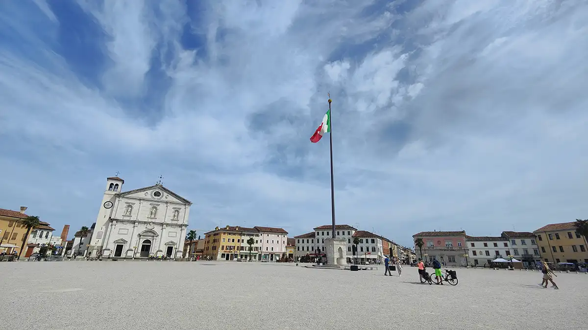 fvg bike trail palmanova