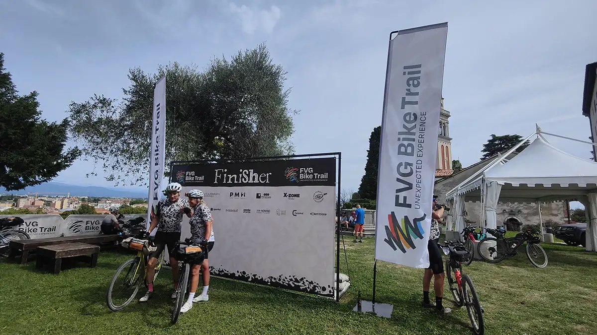 fvg bike trail arrivo