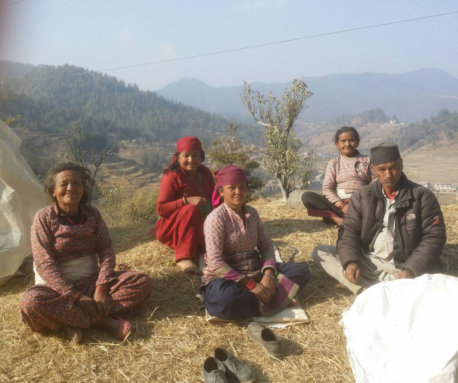 Famiglia nepalese