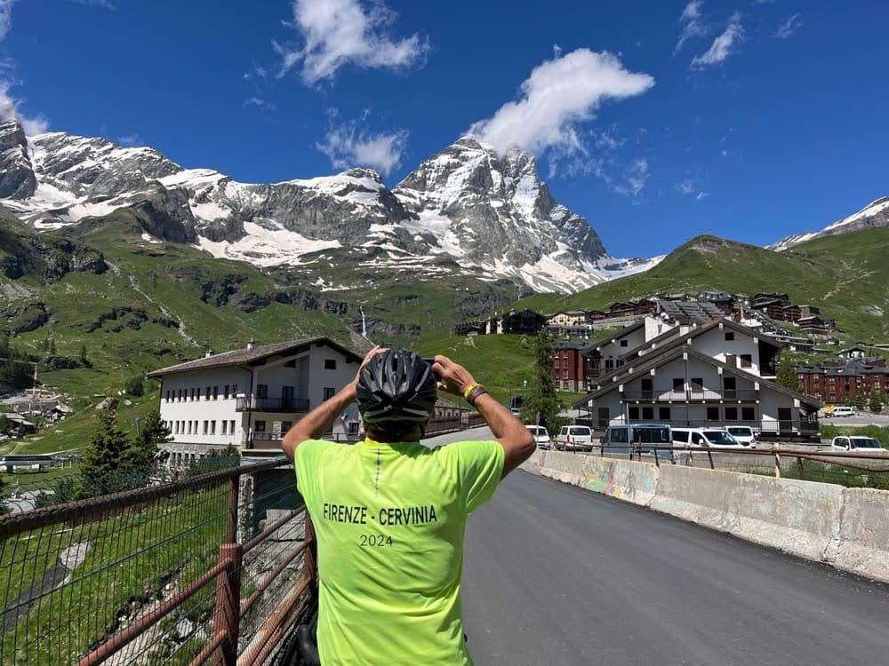 Firenze-Cervinia in bici