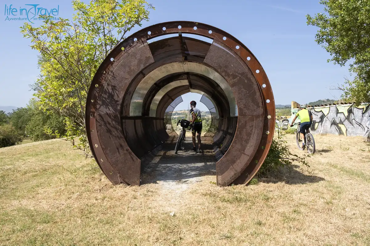 parco delle cave valmarecchia in bici