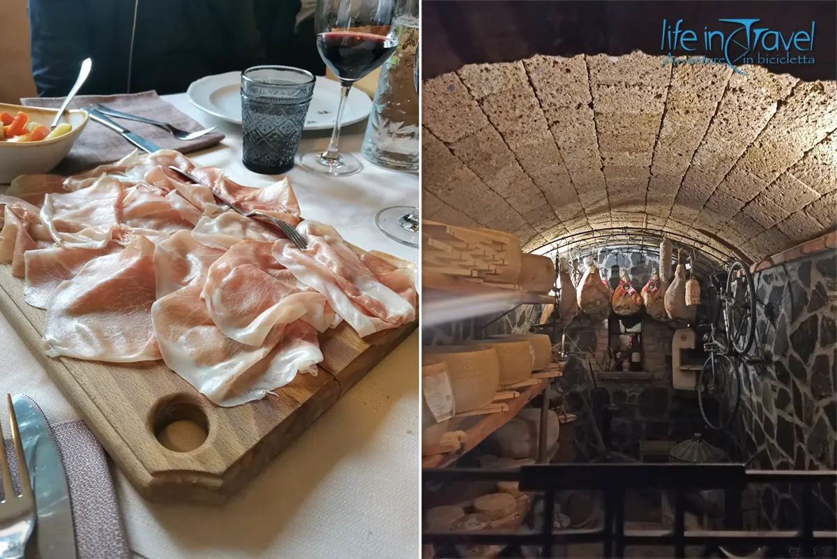 bergamo in bici gastronomia