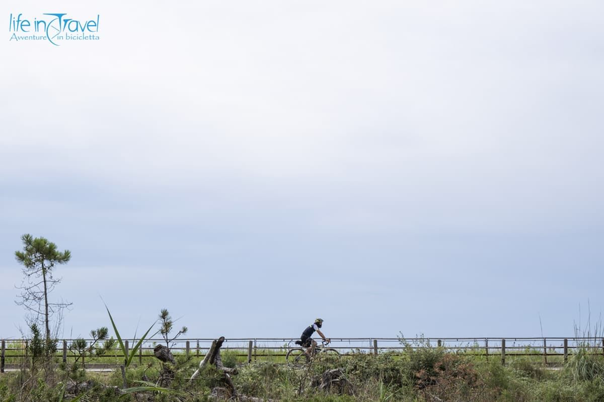 lungomare ciclabile bibione in bici