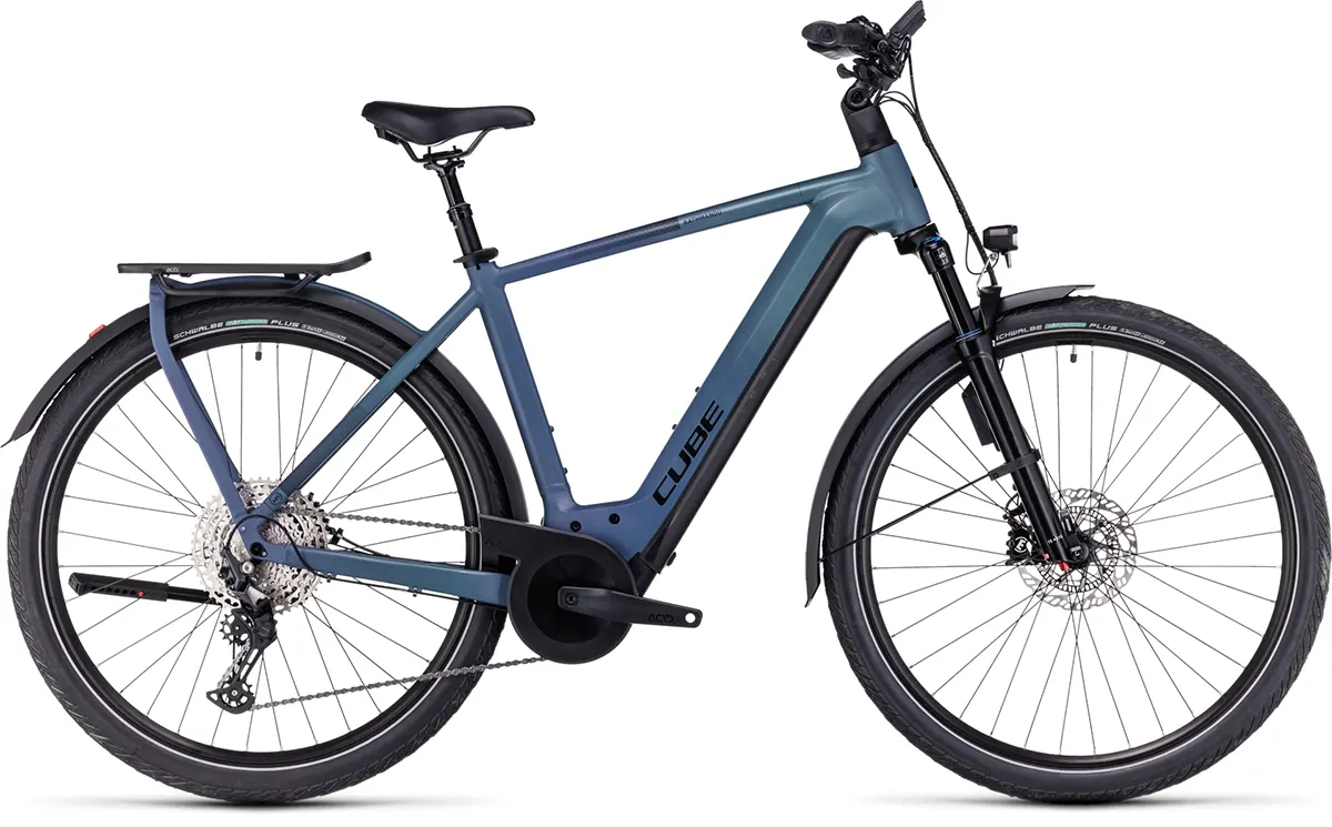 bici elettrica da cicloturismo cube kathmandu hybrid