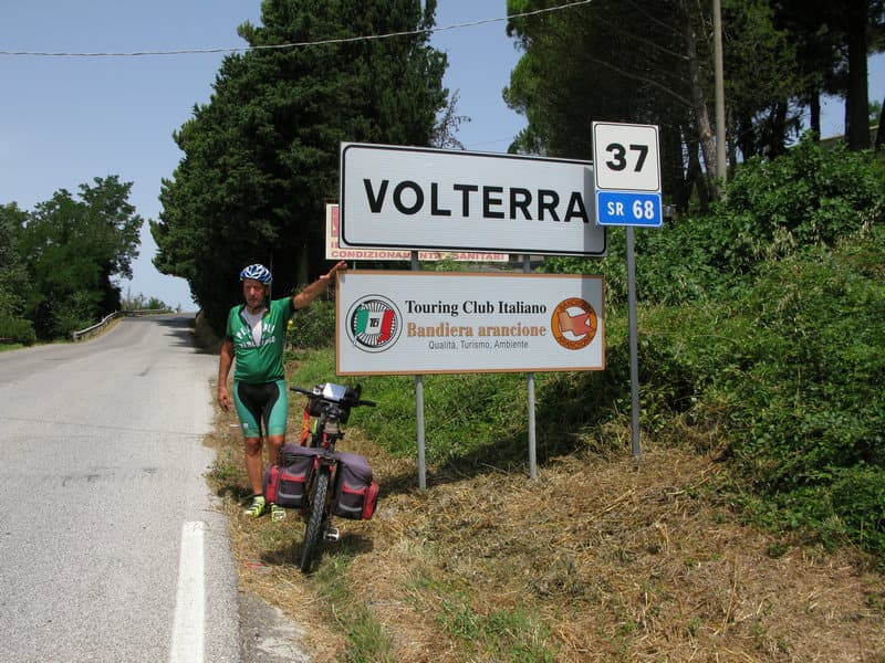 arrivo a volterra