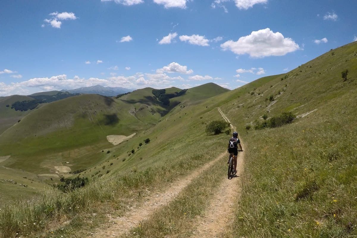 parco nazionale dei sibillini in bici