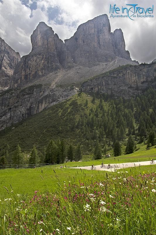 Passo Gardena in bici